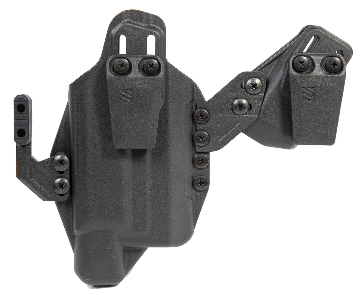 Blackhawk Stache IWB Concealment Holster Black Polymer Belt Clip Fits Glock 19/23/32/45 1.5" Wide Belt Ambidextrous