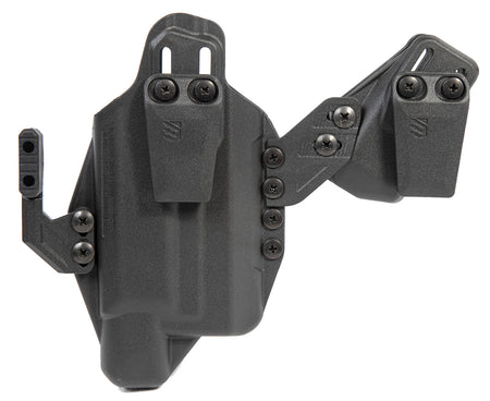 Blackhawk Stache IWB Concealment Holster Black Polymer Belt Clip Fits Glock 19/23/32/45 1.5" Wide Belt Ambidextrous