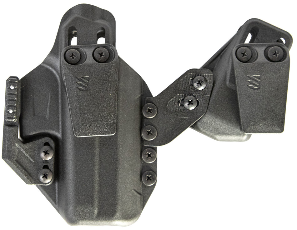 Blackhawk Stache IWB Size 83 Black Polymer Belt Clip Holster Compatible w/Taurus G2C Ambidextrous