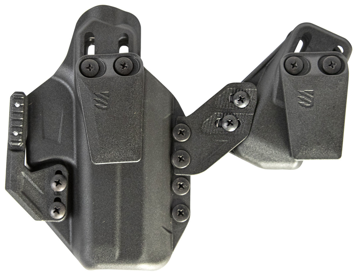 Blackhawk Stache Premium IWB Kit Size 76 Black Polymer Belt Clip Holster Fits Glock 48 Ambidextrous