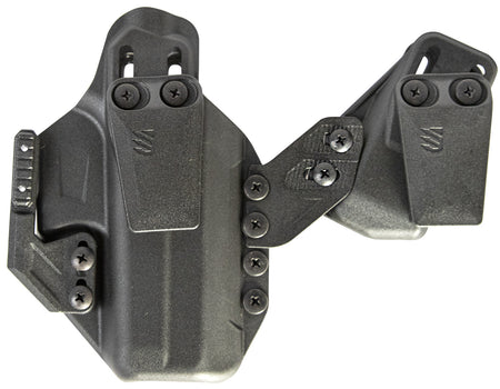 Blackhawk Stache Premium IWB Kit Size 76 Black Polymer Belt Clip Holster Fits Glock 48 Ambidextrous