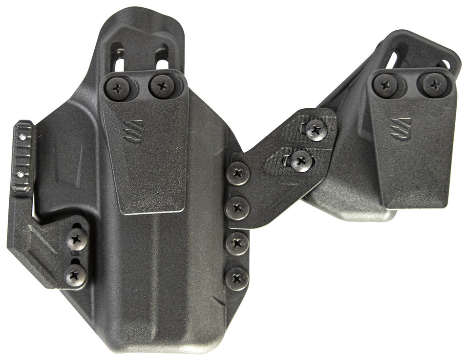 Blackhawk Stache Premium IWB Kit Size 76 Black Polymer Belt Clip Holster Fits Glock 48 Ambidextrous