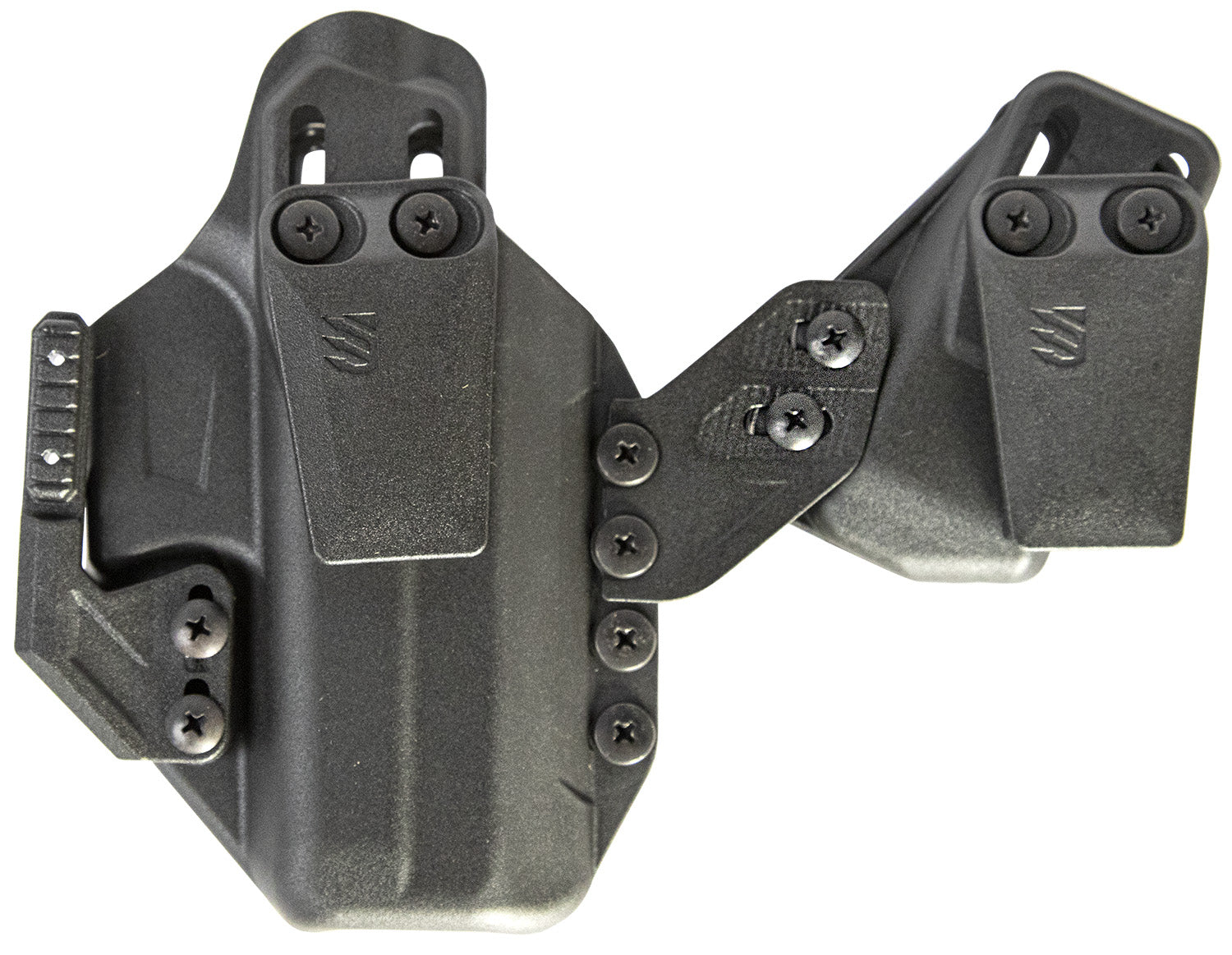 Blackhawk Stache IWB Size 63 Black Polymer Belt Clip Holster Compatible w/S&W Shield 9/40 Ambidextrous