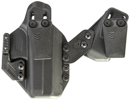 Blackhawk Stache IWB Size 63 Black Polymer Belt Clip Holster Compatible w/S&W Shield 9/40 Ambidextrous