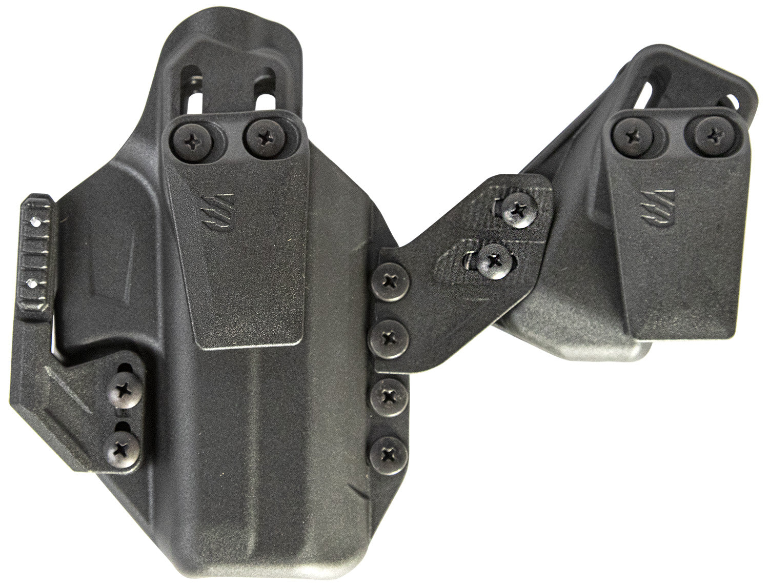 Blackhawk Stache IWB Size 42 Black Polymer Belt Clip Holster Compatible w/Colt Commander 1911 Ambidextrous
