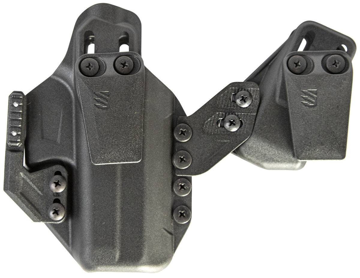 Blackhawk Stache Premium IWB Kit Size 25 Black Polymer Belt Clip Holster Compatible w/S&W M&P 9/40 Ambidextrous