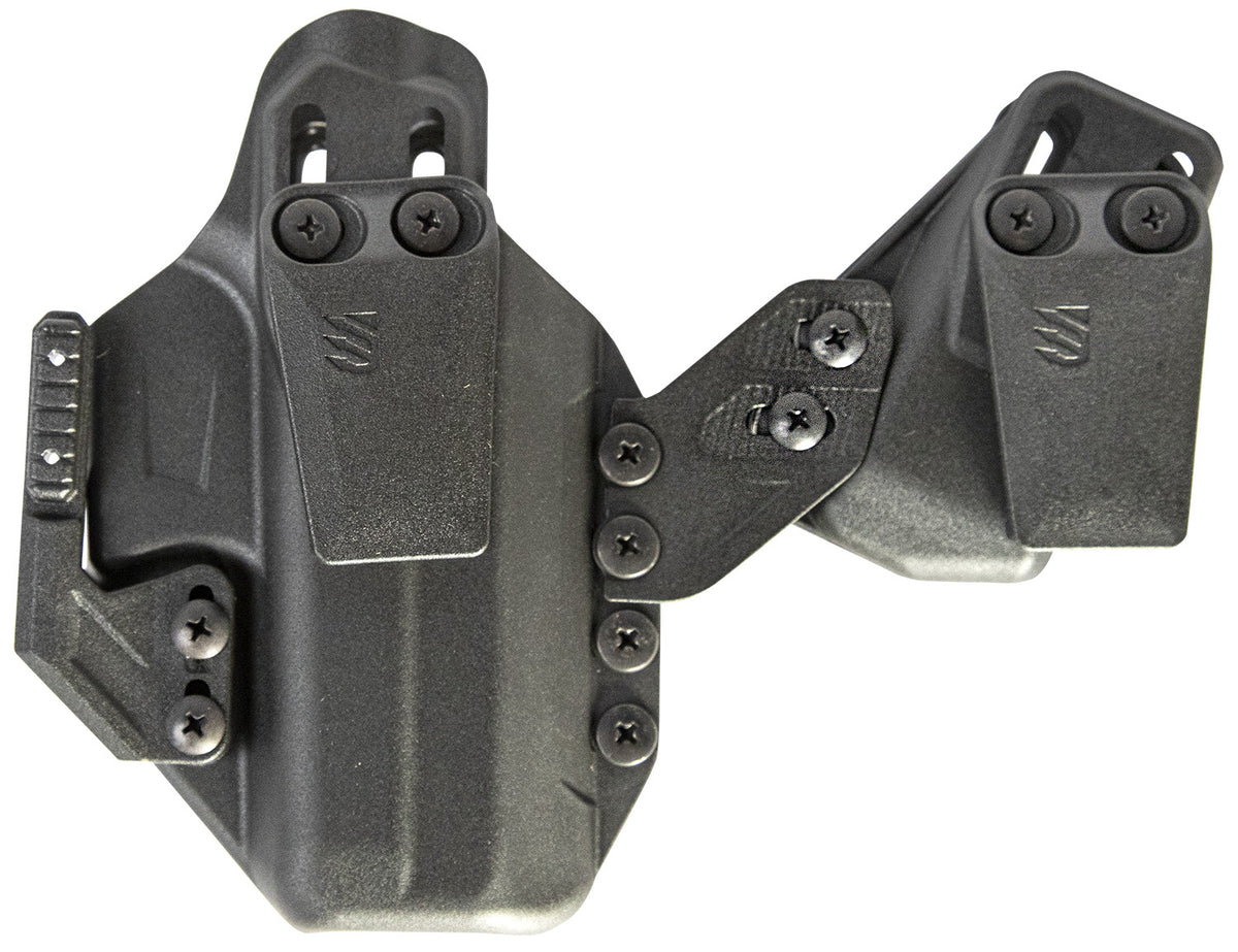 Blackhawk Stache Premium IWB Kit Size 00 Black Polymer Belt Clip Holster Fits Glock 17/22/31 Ambidextrous