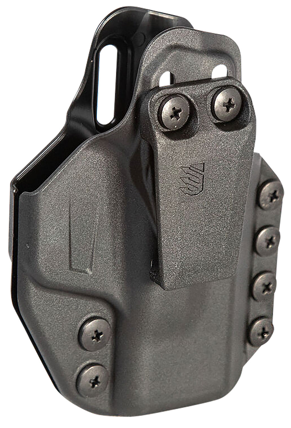 Blackhawk Stache IWB Size 76 Black Polymer Belt Clip Holster Fits Glock 48 and M&P Shield EZ9 Ambidextrous