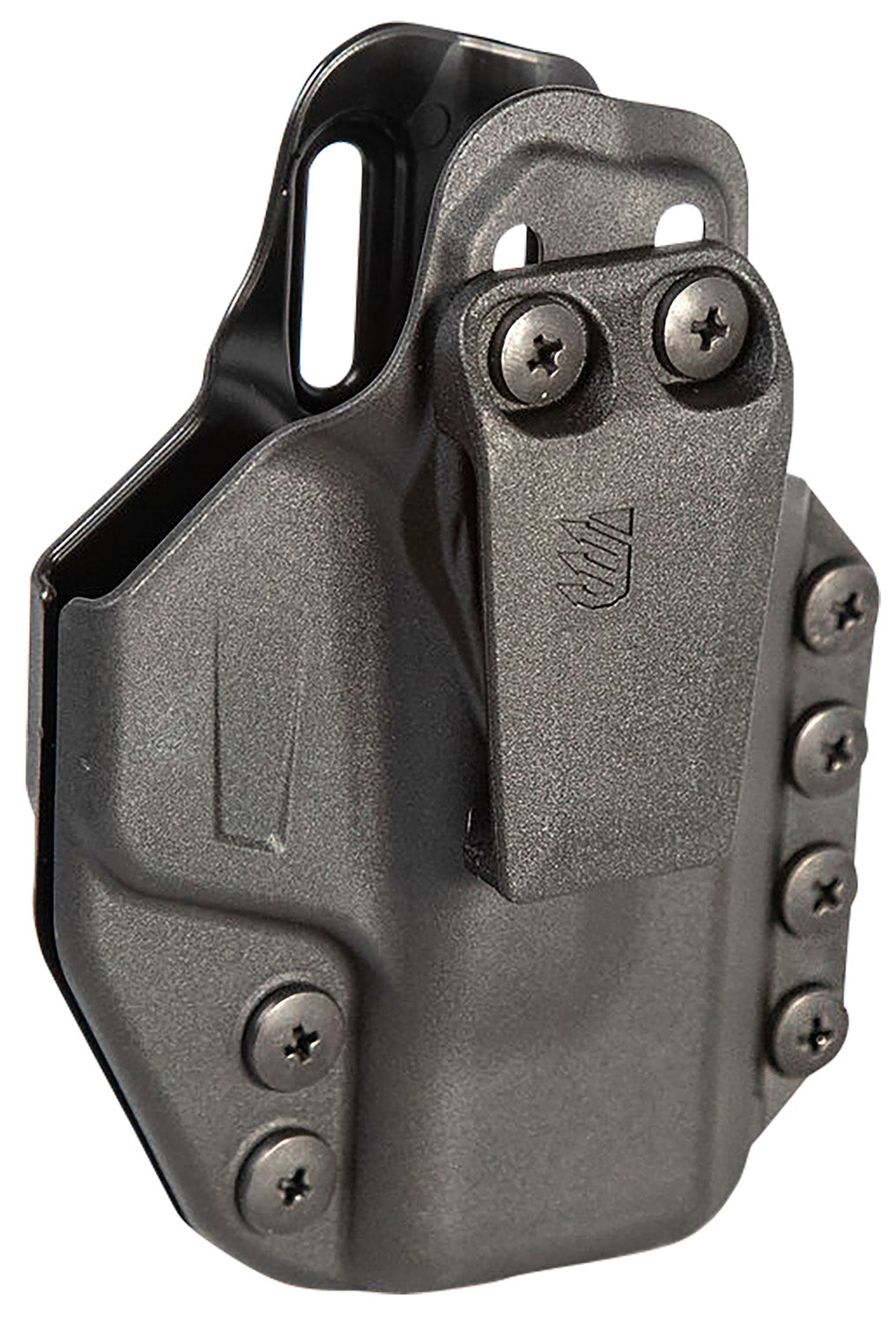 Blackhawk Stache IWB Size 63 Black Polymer Belt Clip Holster Compatible w/S&W Shield 9/40 Ambidextrous