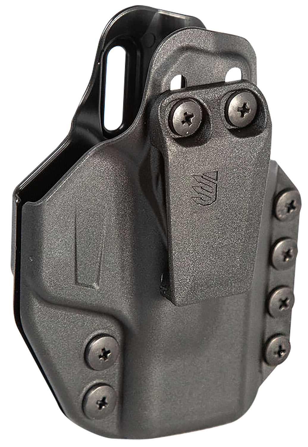 Blackhawk Stache IWB Size 00 Ambidextrous Black Polymer Belt Clip Holster Fits Glock 17/22/31/47