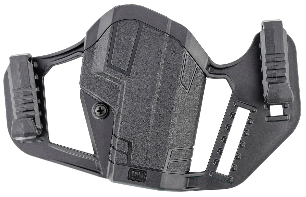 Uncle Mike's 79210 Black Polymer Ambidextrous Apparition Holster Compatible with Glock 19/23/26/27