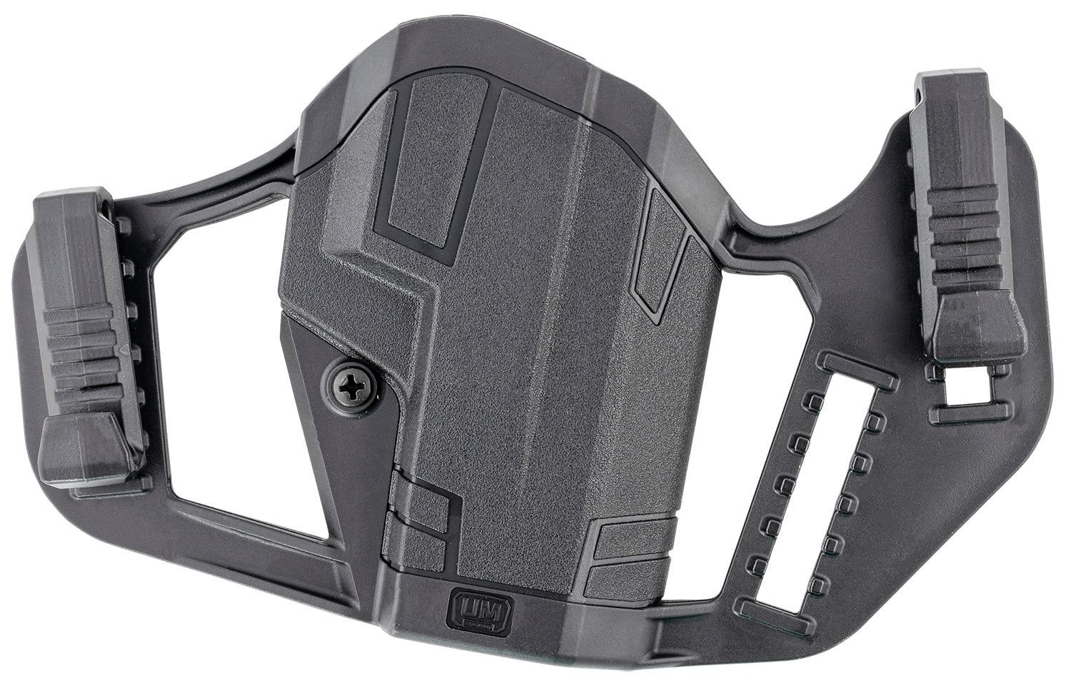 Uncle Mike's 79210 Black Polymer Ambidextrous Apparition Holster Compatible with Glock 19/23/26/27