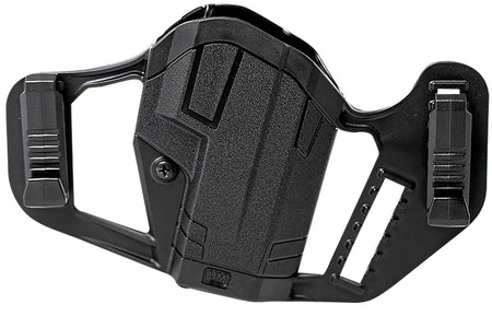 Uncle Mike's 79130 Black Polymer Apparition Holster IWB OWB Belt Clip for Glock 43/43X