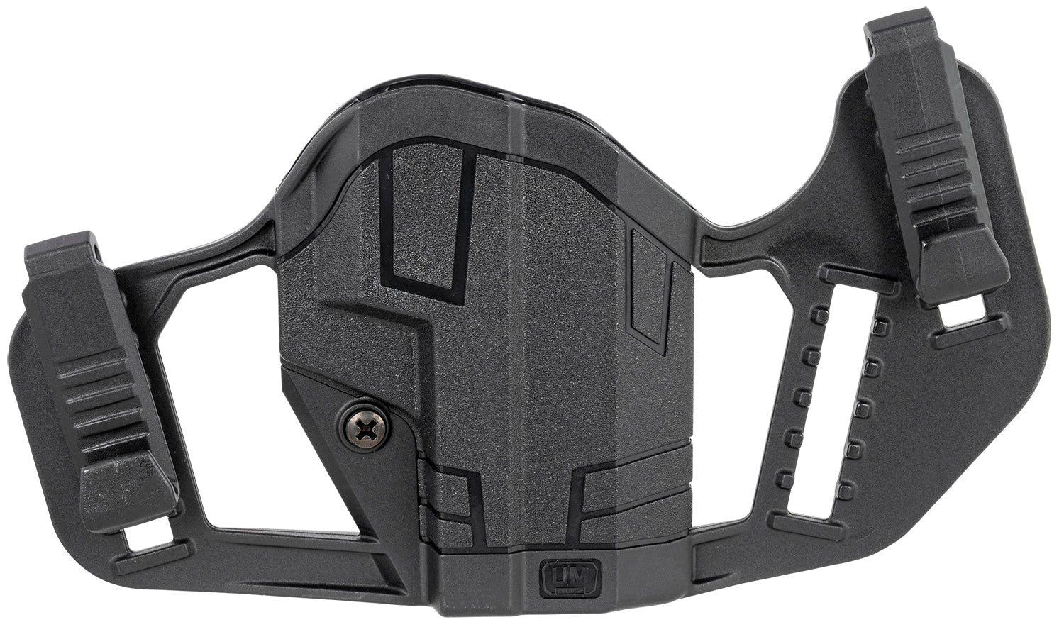 Uncle Mike's 79077 Black Polymer Apparition Belt Clip Holster for Springfield Hellcat and Glock 43/43X