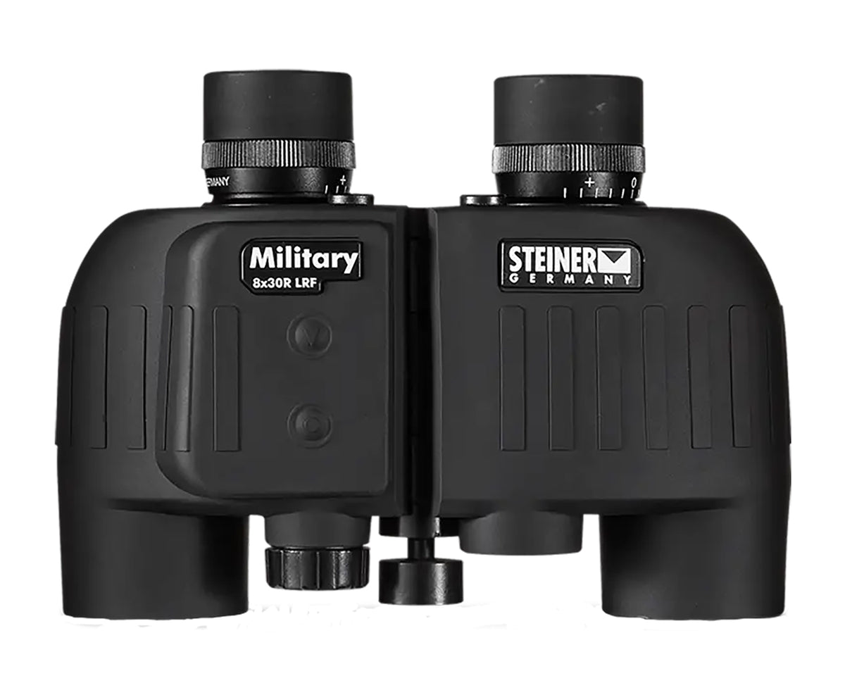 Steiner 2680 M830r 8x30mm LRF Binocular, Mil Radian Ranging Reticle, Auto Focus, Black Makrolon/Rubber Armor