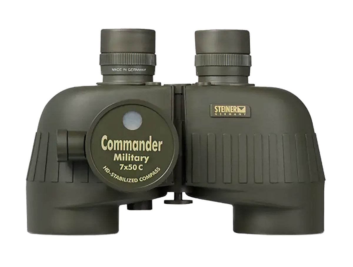Steiner 2690 M750rc 7x50mm Tactical Binocular, Reticle and Compass, Floating Prism Auto Focus, OD Green Makrolon/Rubber Armor