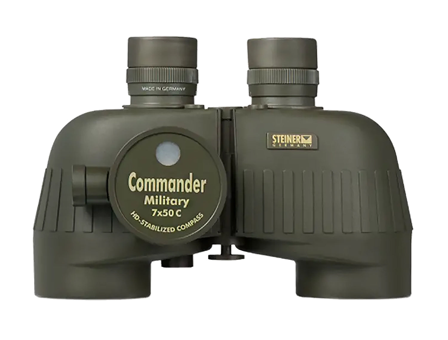 Steiner 2690 M750rc 7x50mm Tactical Binocular, Reticle and Compass, Floating Prism Auto Focus, OD Green Makrolon/Rubber Armor
