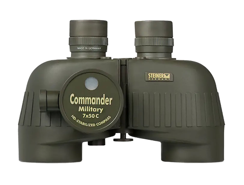 Steiner 2690 M750rc 7x50mm Tactical Binocular, Reticle and Compass, Floating Prism Auto Focus, OD Green Makrolon/Rubber Armor