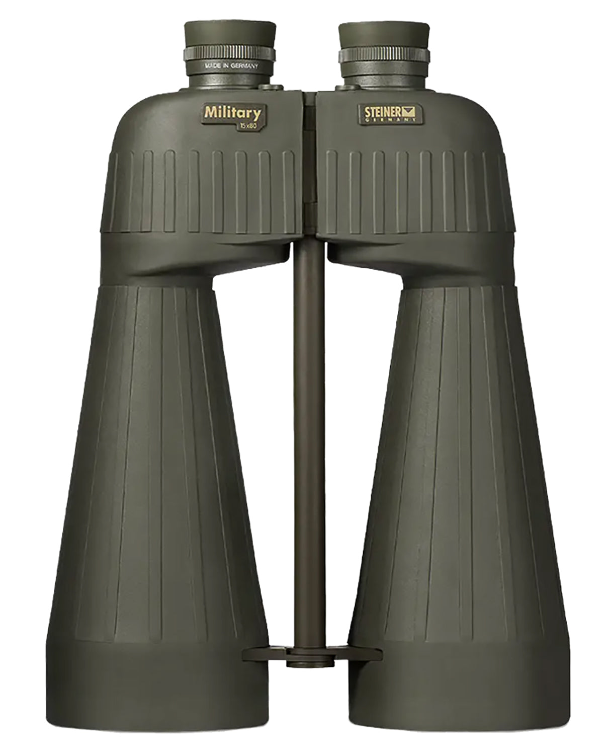 Steiner 2670 M1580 Military Binocular 15x80mm, Floating Prism Auto Focus, OD Green Makrolon/Rubber Armor