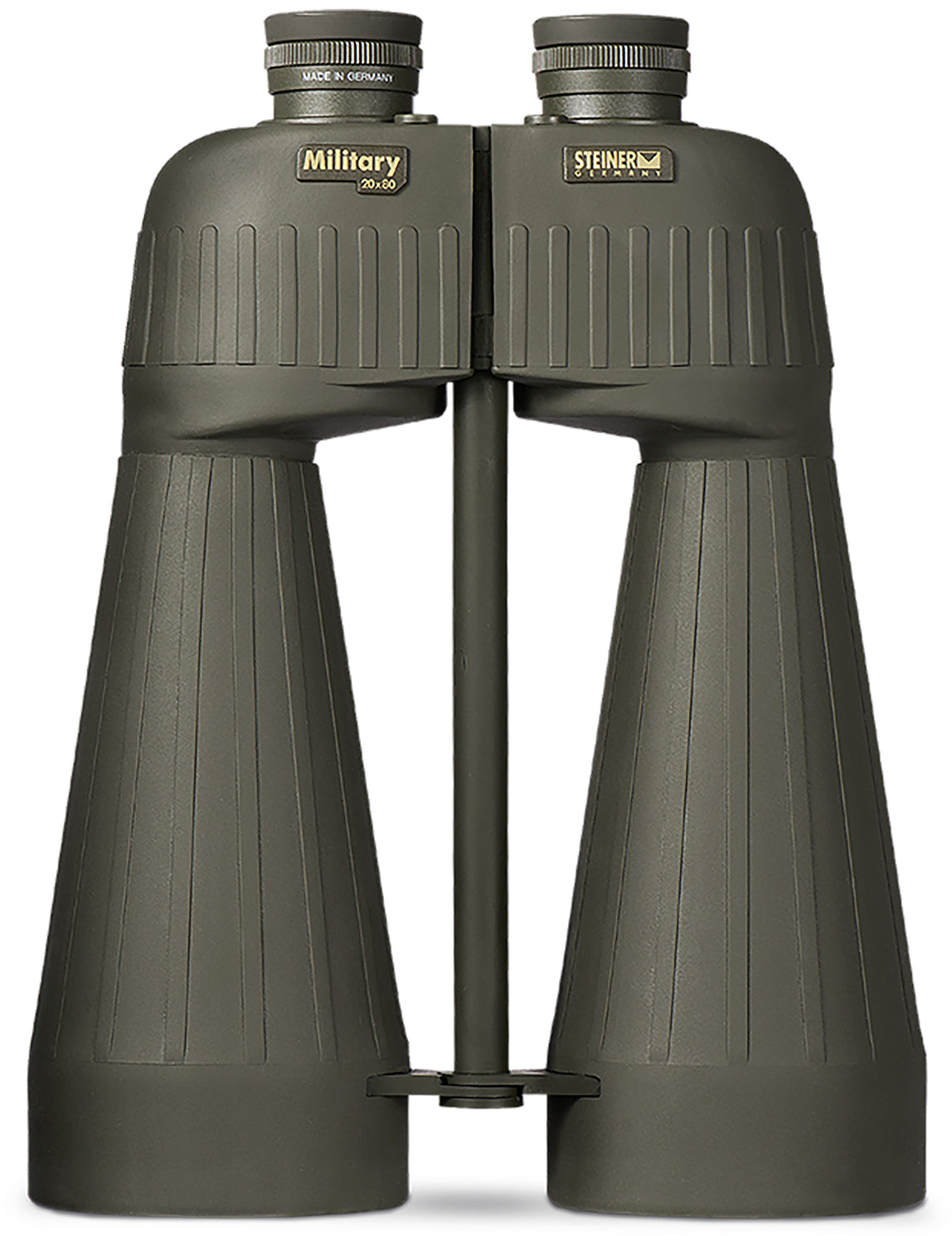 Steiner 2675 M2080 Military Binocular 20x80mm, Floating Prism Auto Focus, OD Green Makrolon/Rubber Armor w/Tripod Mount