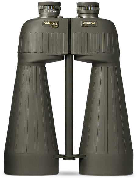 Steiner 2675 M2080 Military Binocular 20x80mm, Floating Prism Auto Focus, OD Green Makrolon/Rubber Armor w/Tripod Mount