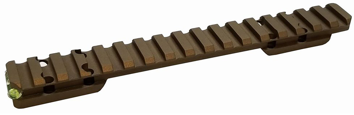 Talley PLMHC735AC Browning X-Bolt 20 MOA Anti-Cant Indicator Picatinny Rail Smoked Bronze Long Action