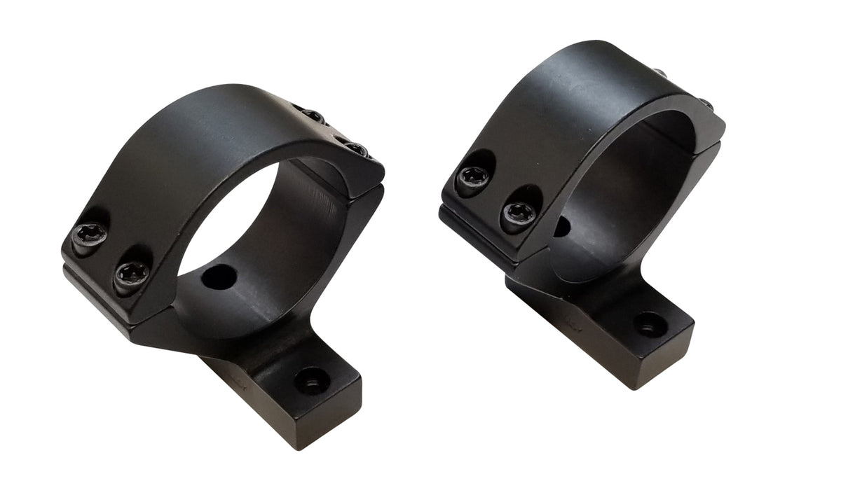 Talley B950719 Browning A-Bolt 3 Scope Mount and Ring Combo 1" Tube High Height Black Aluminum 0 MOA