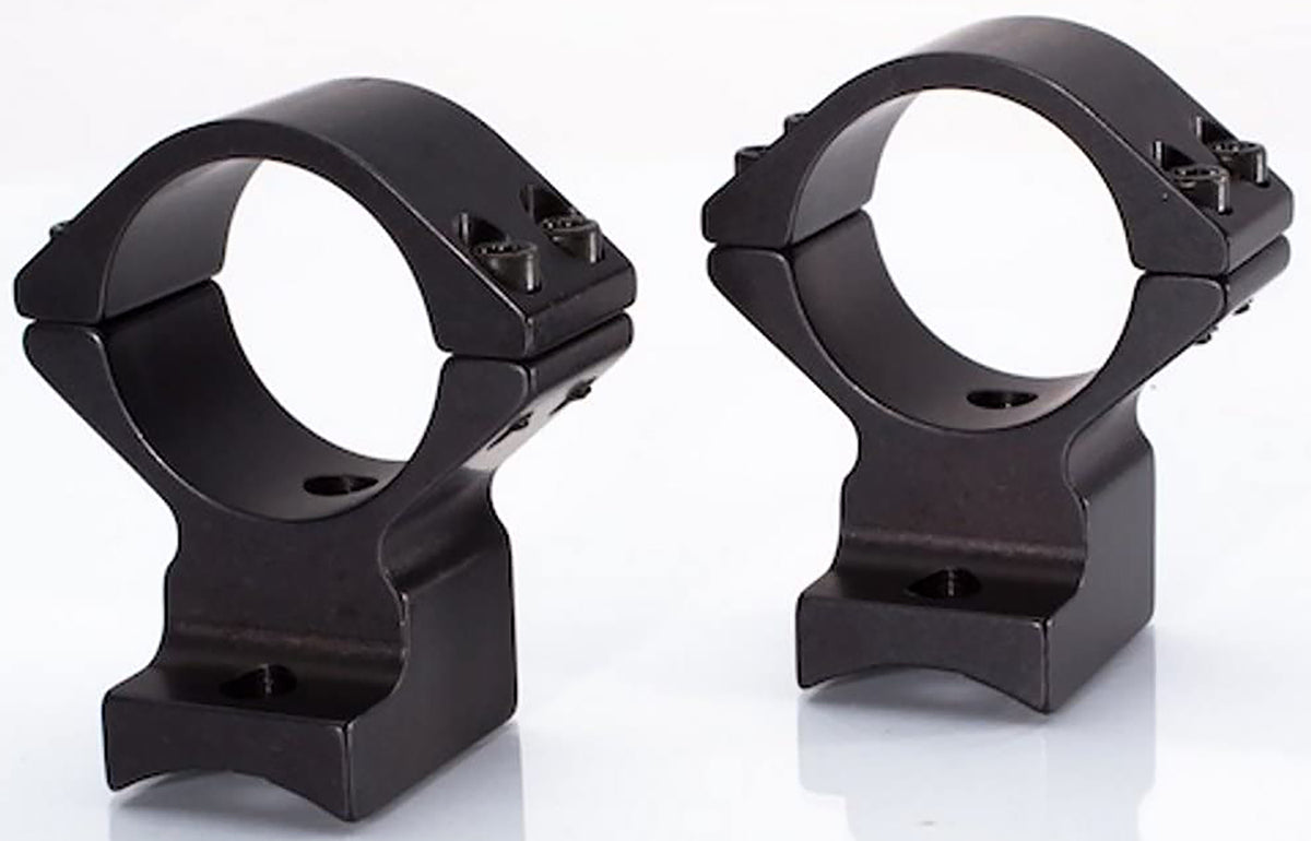 Talley 940000 A-Bolt I and II Scope Mount and Ring Combo 1" Tube Medium Height Black Anodized 0 MOA