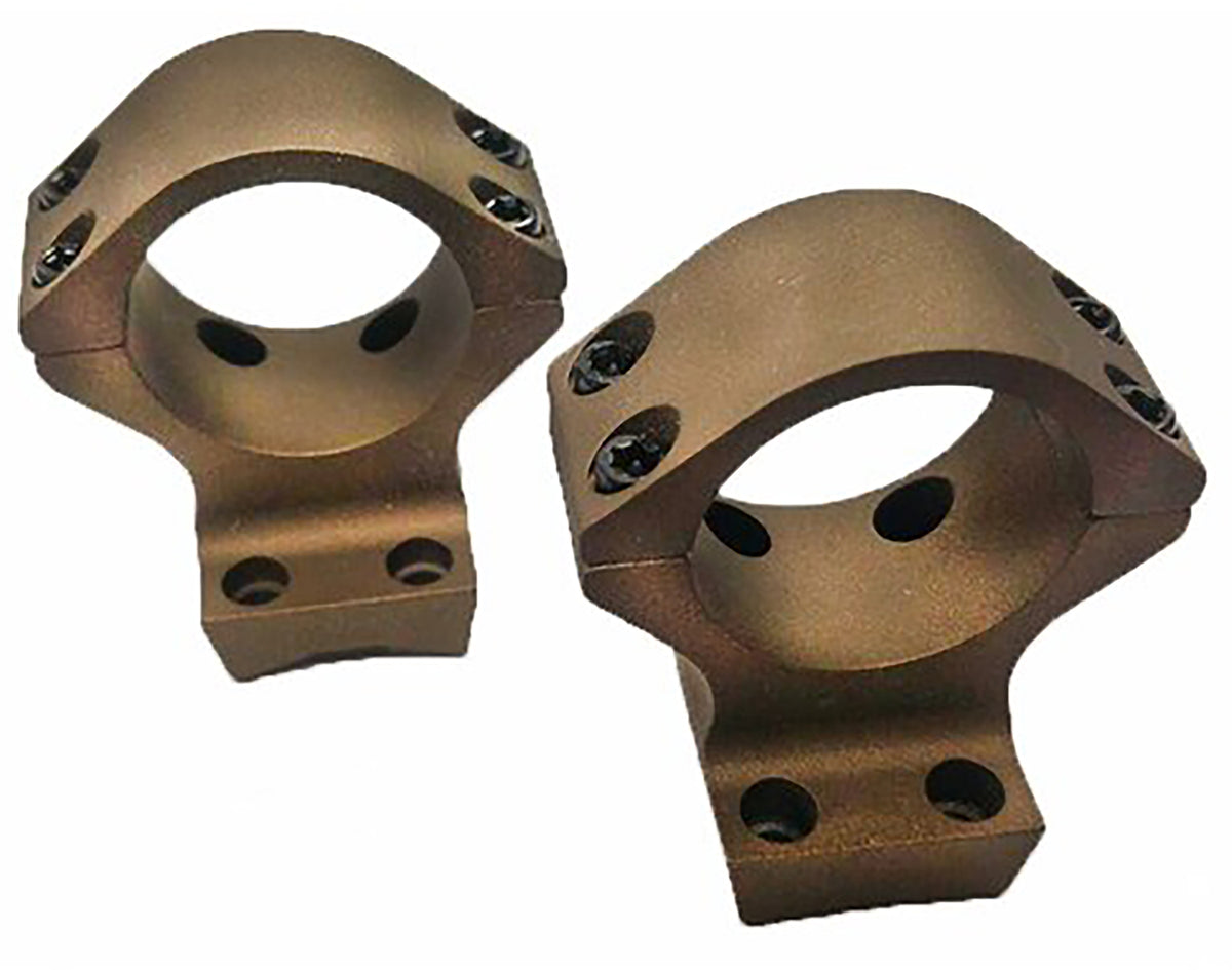 Talley HC730735 X-Bolt Scope Mount and Ring Combo 30mm Tube Low Height Burnt Bronze Aluminum 0 MOA