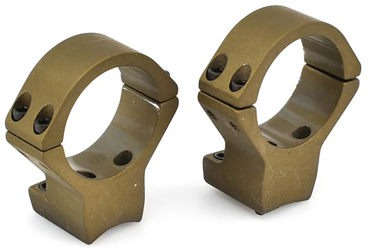 Talley HC850735 One-Piece Scope Mount 34mm Tube Burnt Bronze Aluminum X-Bolt High Rings 0 MOA