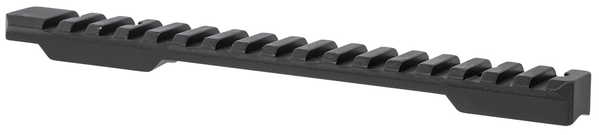 Talley PL0258725 0 MOA Picatinny Rail for Savage AccuTrigger Long Action Black Anodized