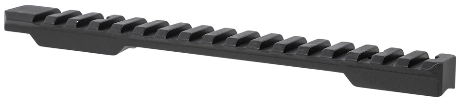 Talley PL0258725 0 MOA Picatinny Rail for Savage AccuTrigger Long Action Black Anodized