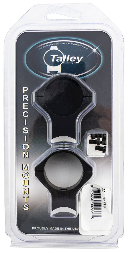 Talley 75X719 Savage AccuTrigger 30mm High Scope Ring Mount Combo Black Anodized 0 MOA