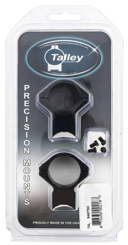 Talley 940793 Savage 93R/B.Mag/Mark II 1-Inch Medium Rings Scope Mount Combo Black Anodized