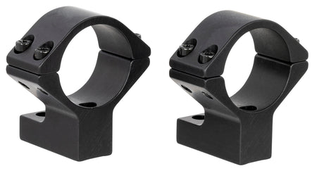 Talley 940759 Tikka T1/T1X 1-Inch Medium Rings Scope Mount Combo Black Anodized Aluminum