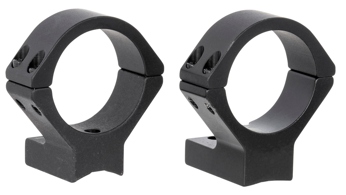 Talley 840705 Weatherby Mark V Magnum Action 34mm Medium Rings Scope Mount Combo Black Anodized