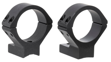 Talley 840705 Weatherby Mark V Magnum Action 34mm Medium Rings Scope Mount Combo Black Anodized