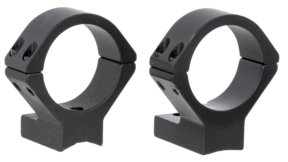 Talley 840705 Weatherby Mark V Magnum Action 34mm Medium Rings Scope Mount Combo Black Anodized