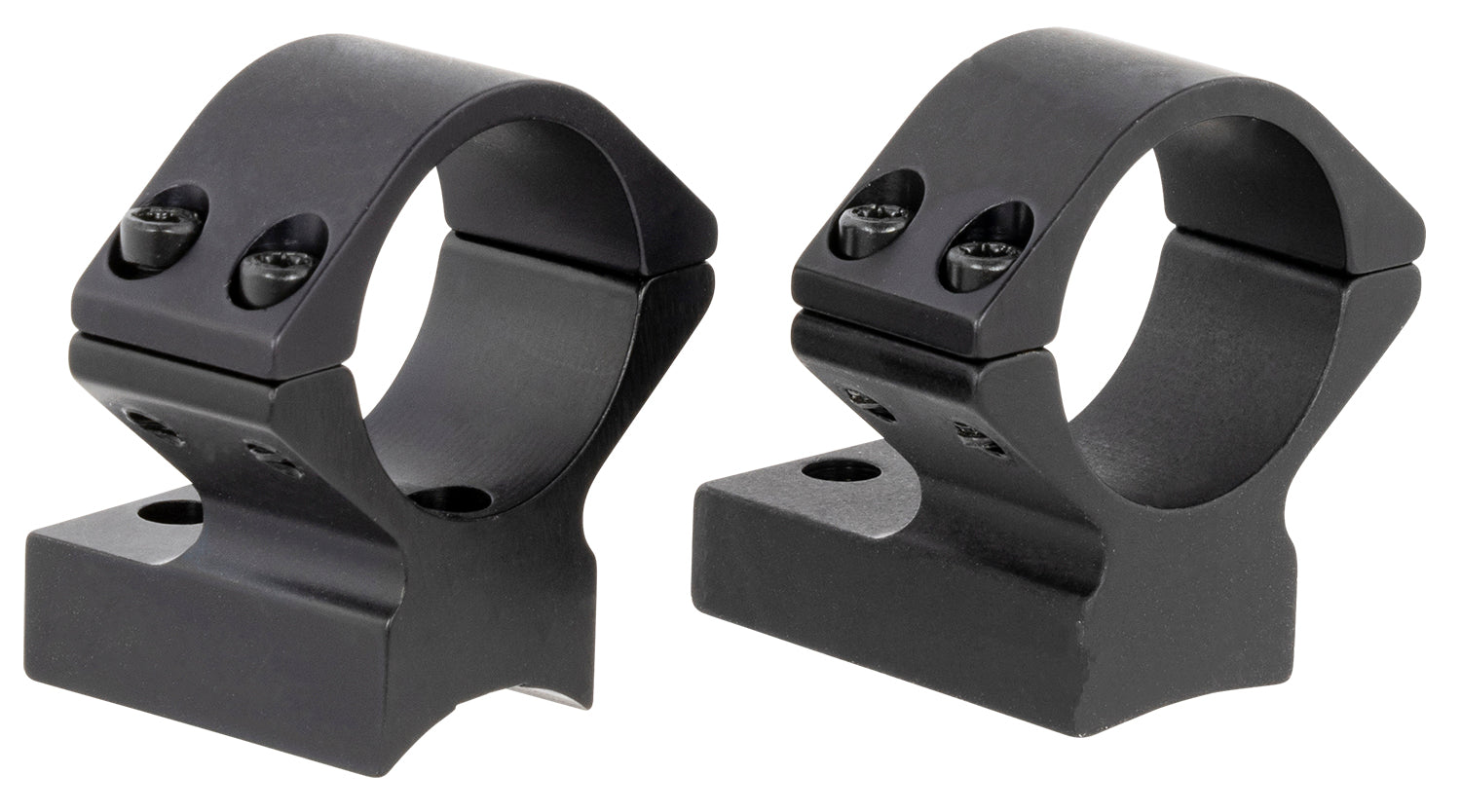 Talley 930706 Weatherby Mark V Non-Magnum Action 1-Inch Low Rings Scope Mount Combo Black Anodized