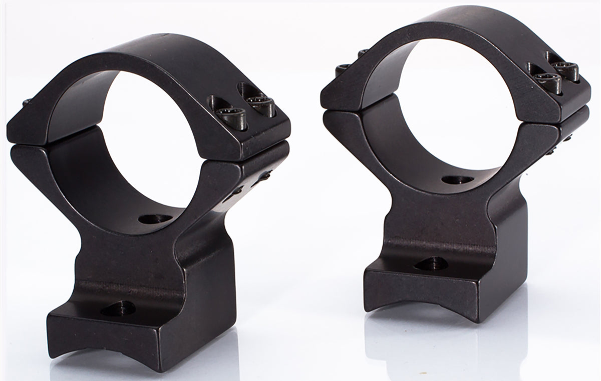 Talley 740706 Weatherby Mark V Non-Magnum 30mm Medium Rings Scope Mount Combo Black Anodized