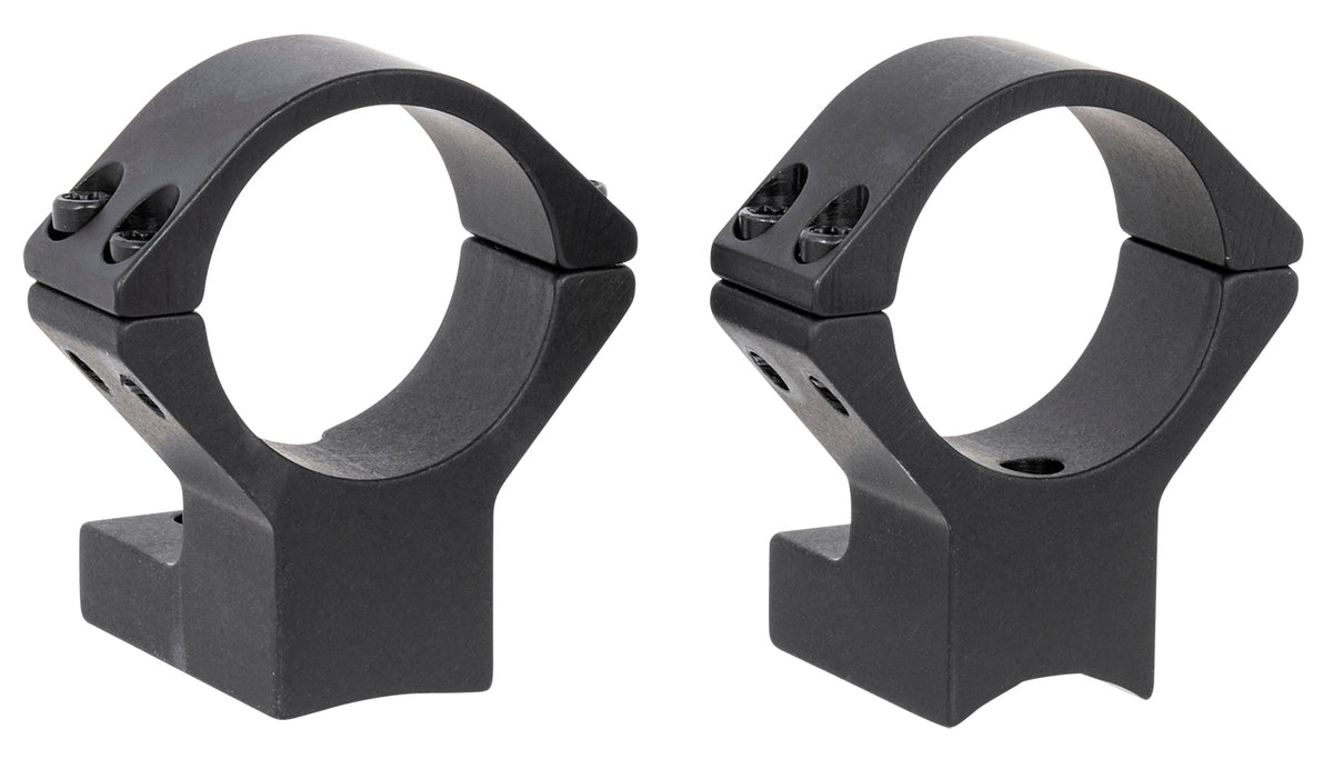 Talley 750706 Weatherby Mark V Non-Magnum 30mm High Rings Scope Mount Combo Black Anodized