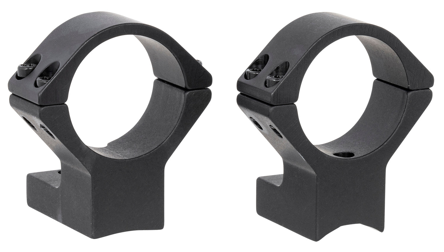 Talley 750706 Weatherby Mark V Non-Magnum 30mm High Rings Scope Mount Combo Black Anodized