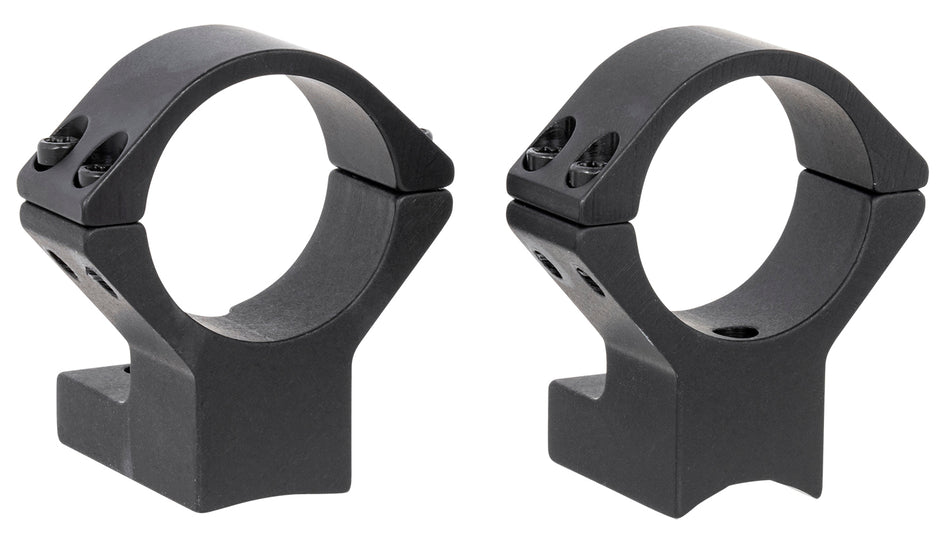 Talley 750706 Weatherby Mark V Non-Magnum 30mm High Rings Scope Mount Combo Black Anodized