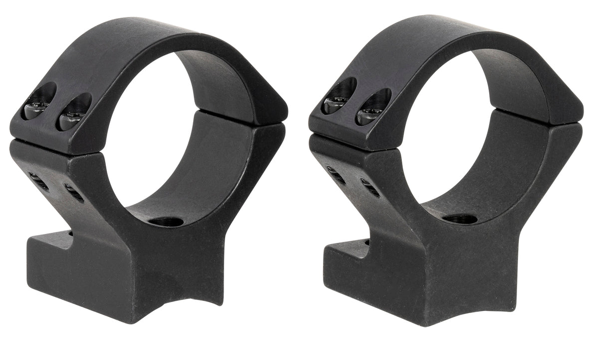 Talley 740765 Winchester XPR 30mm Medium Rings Scope Mount Combo Black Aluminum 0 MOA