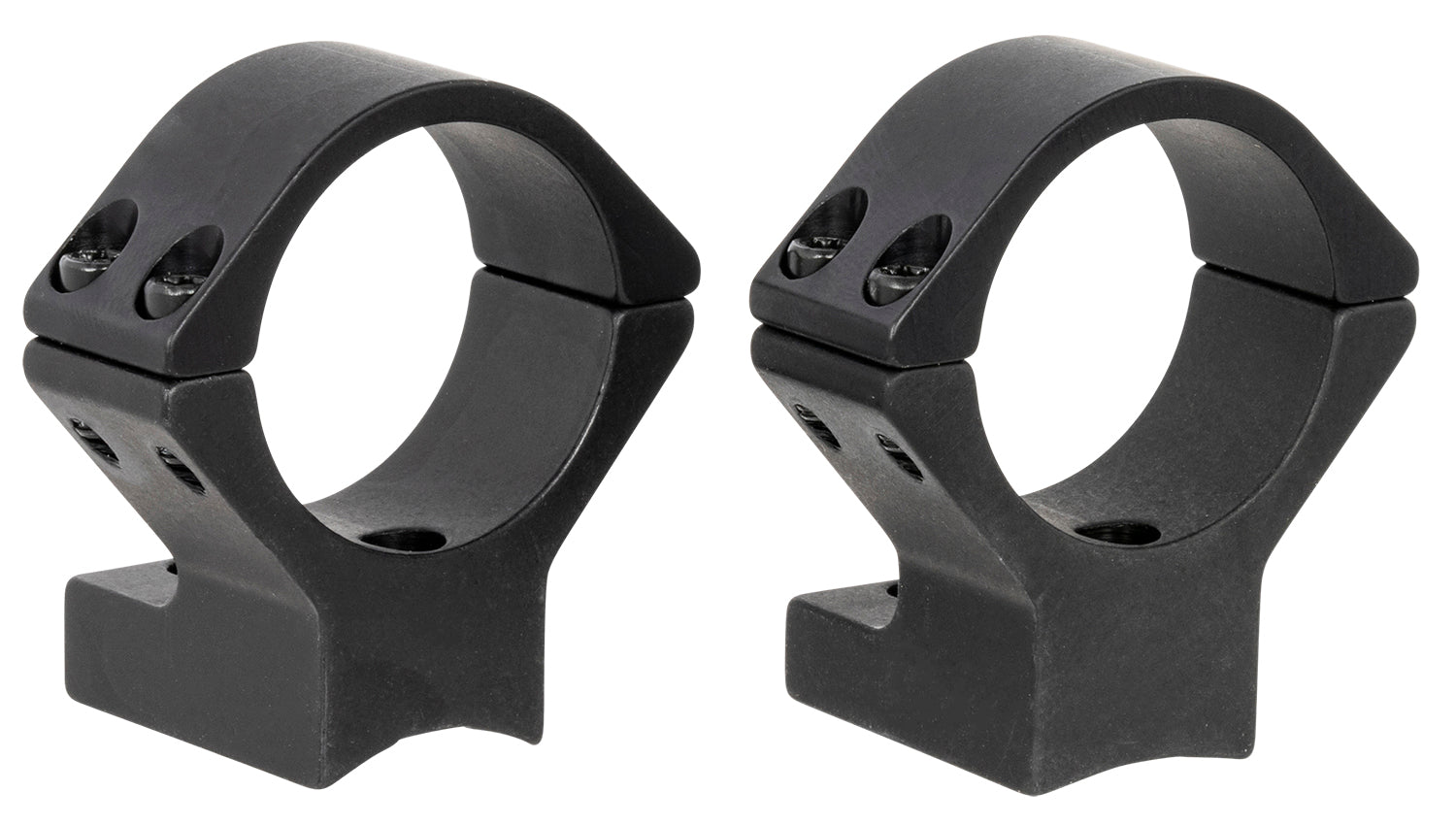 Talley 740765 Winchester XPR 30mm Medium Rings Scope Mount Combo Black Aluminum 0 MOA