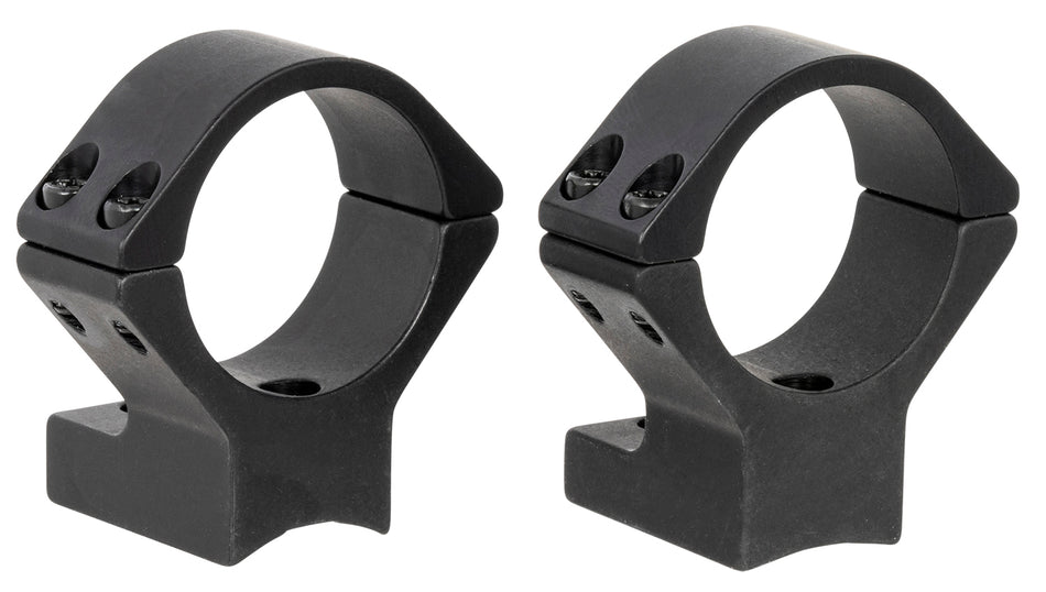 Talley 740765 Winchester XPR 30mm Medium Rings Scope Mount Combo Black Aluminum 0 MOA