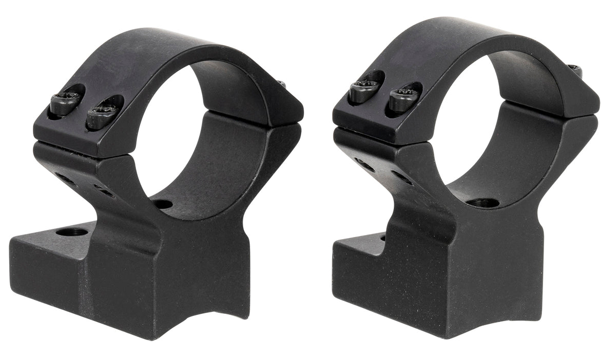 Talley 95X702 Aluminum Scope Mount/Ring Combo 1" Tube Winchester Model 70 High Rings Black 0 MOA