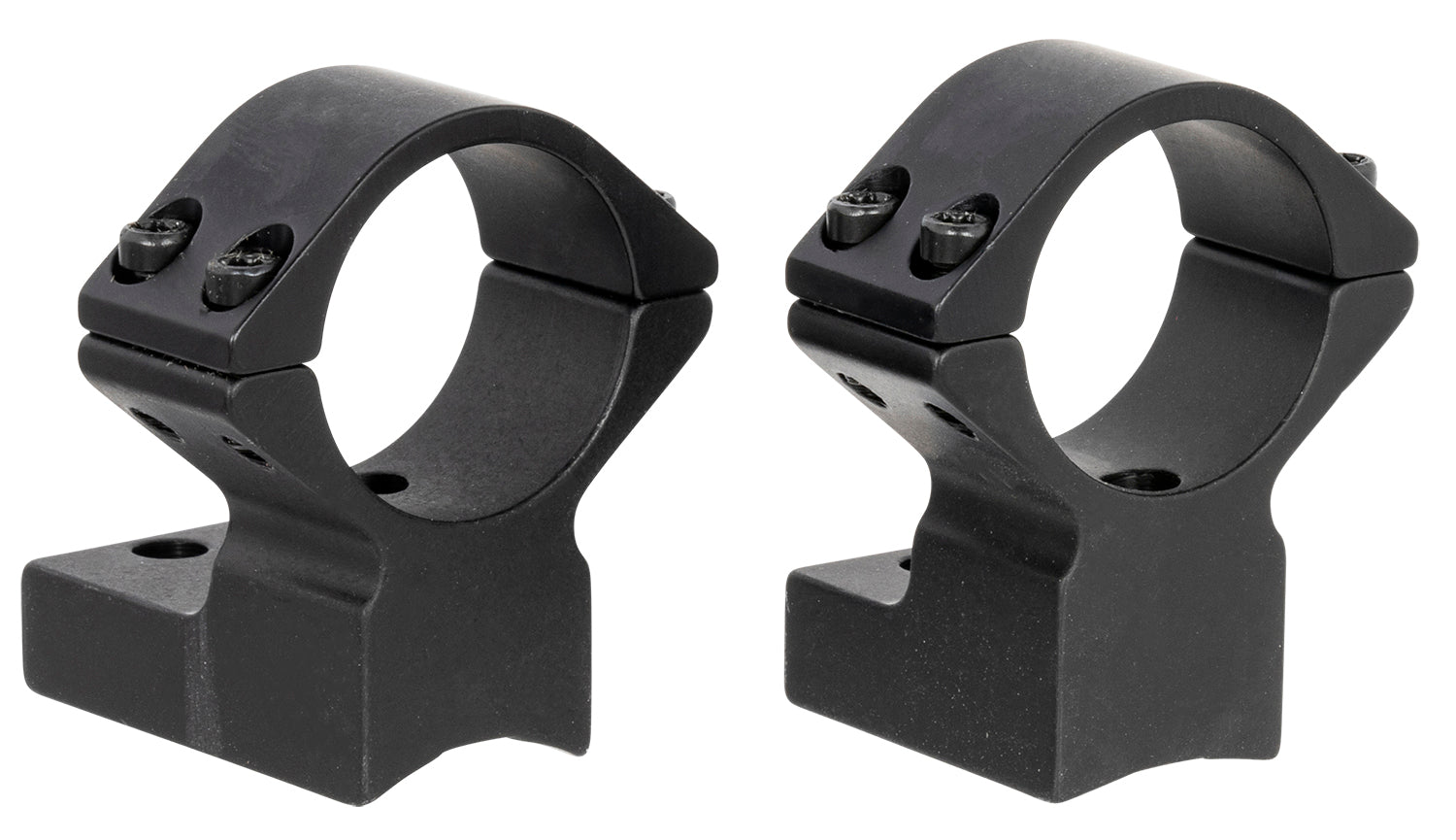 Talley 95X702 Aluminum Scope Mount/Ring Combo 1" Tube Winchester Model 70 High Rings Black 0 MOA