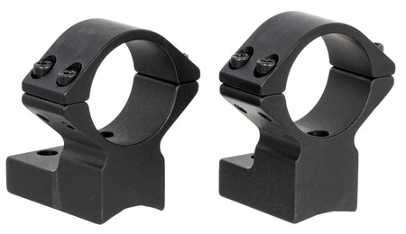 Talley 95X702 Aluminum Scope Mount/Ring Combo 1" Tube Winchester Model 70 High Rings Black 0 MOA