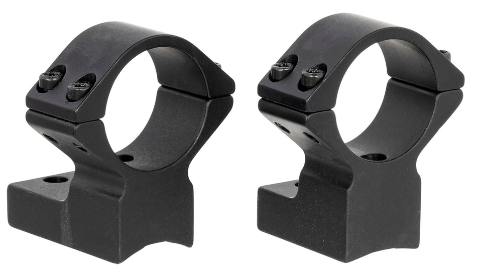 Talley 95X702 Aluminum Scope Mount/Ring Combo 1" Tube Winchester Model 70 High Rings Black 0 MOA